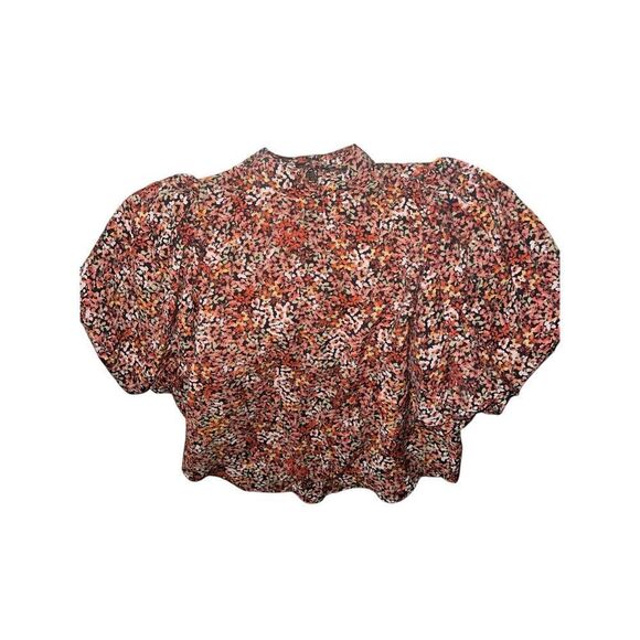 ✨MINKPINK GABAE HIGH NECK SZ MEDIUM BLOUSE✨ - Picture 6 of 8